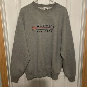Warwick NY Crewneck sweater. A1